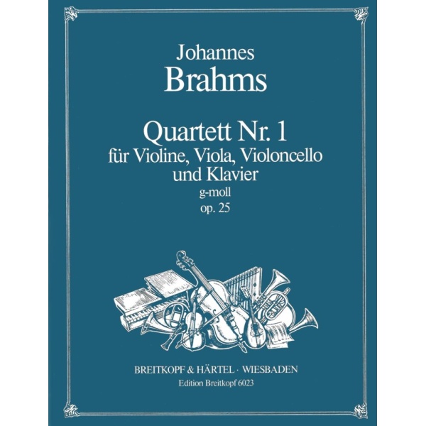 BRAHMS - Piano Quartet No. 1 in G minor Op. 25