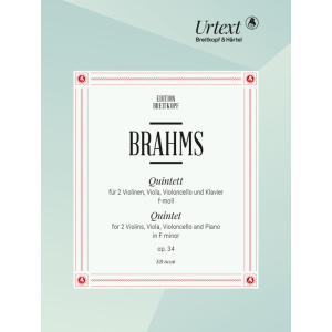 BRAHMS - Piano Quintet in F minor Op. 34