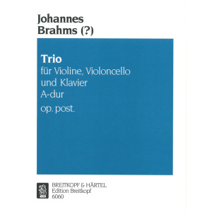 BRAHMS - Piano Trio in A major