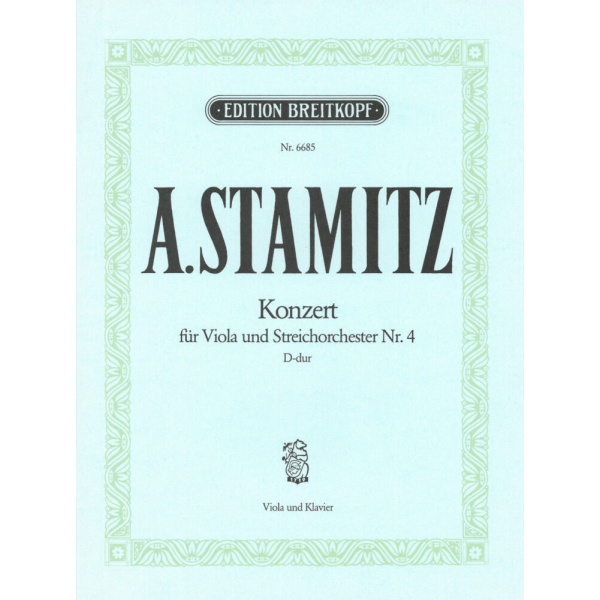 A.STAMITZ - Viola Concerto No. 4 in D major
