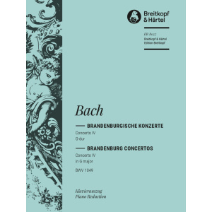 BACH - Brandenburg Concerto No. 4 in G major BWV 1049