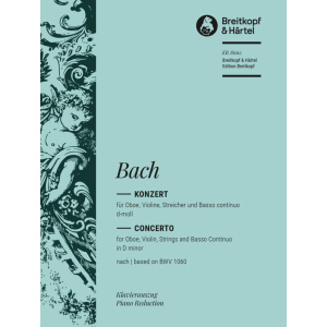 BACH - Double Concerto in D minor reconstructed after BWV 1060