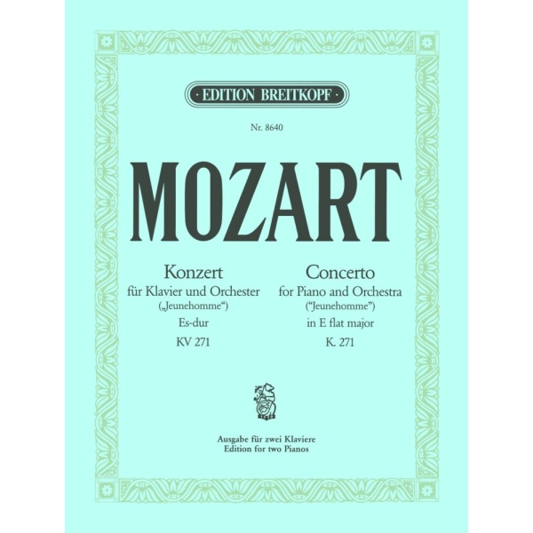 MOZART - Piano Concerto [No. 9] in E flat major K. 271