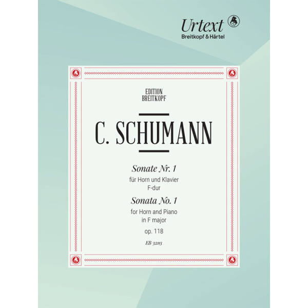 SCHUMANN CAMILLO - Horn Sonatas