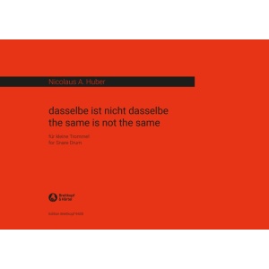 HUBER - the same is not the same