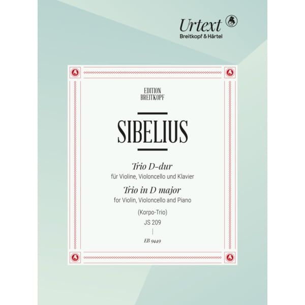 SIBELIUS - Trio in D major “Korpo-Trio” JS 209