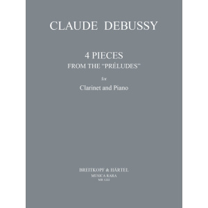 DEBUSSY - 4 Pieces from the “Préludes”