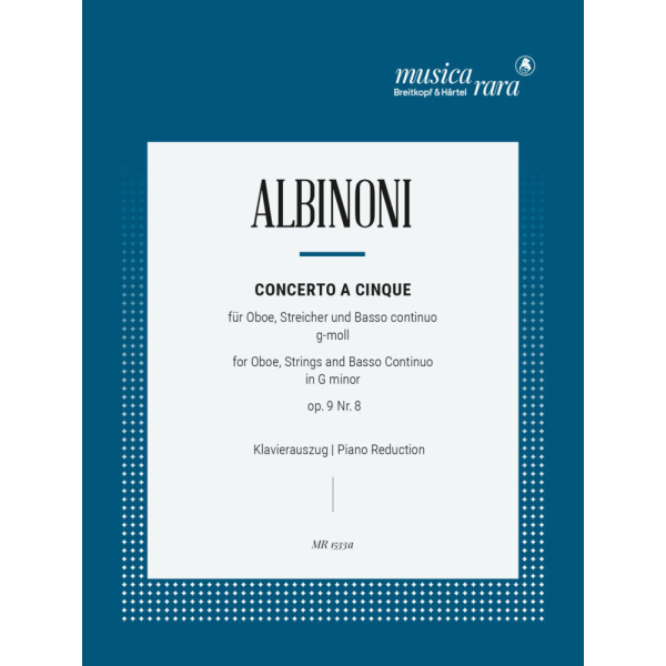 ALBINONI - Concerto a Cinque in G minor Op. 9/8