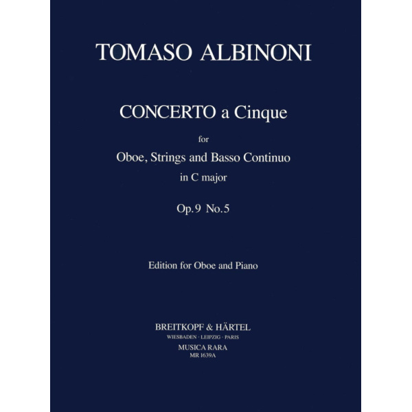 ALBINONI - Concerto a 5 in C Op. 9/5