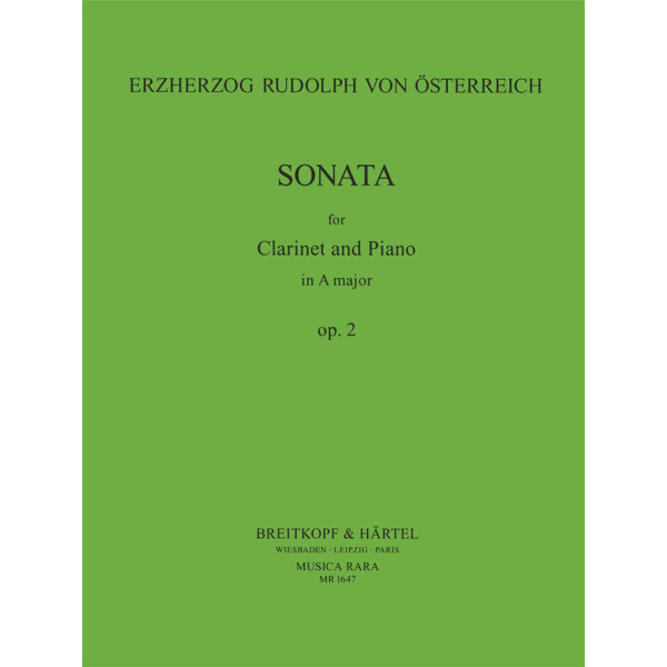 RUDOLF - Sonata in A major Op. 2