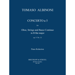 ALBINONI - Concerto a 5 in B Op. 9/11