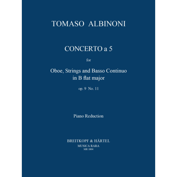 ALBINONI - Concerto a 5 in B Op. 9/11