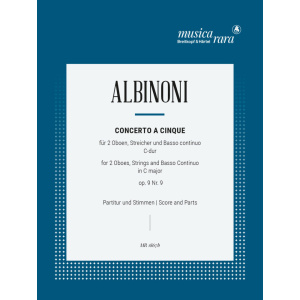 ALBINONI - Concerto a 5 in C major Op. 9/9