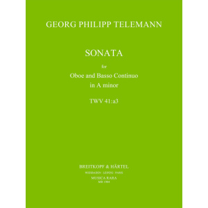 TELEMANN - Sonata in A minor TWV 41:a3