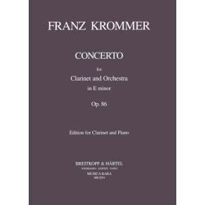 KROMMER - Concerto in e minor Op. 86