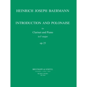BAERMANN H. - Introduction and Polonaise in F major Op. 25