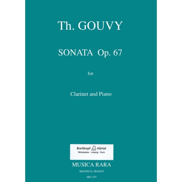 GOUVY - Sonata Op. 67 in G minor