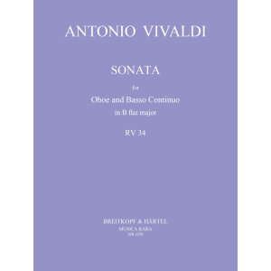 VIVALDI - Sonata in B flat major RV 34