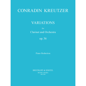 KREUTZER - Variations Op. 36