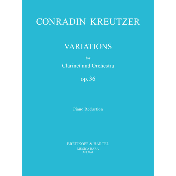 KREUTZER - Variations Op. 36