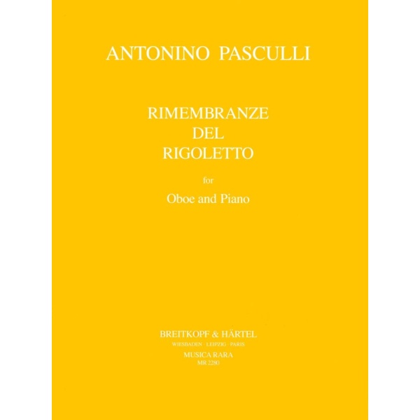 PASCULLI - Rimembranze del “Rigoletto” di Verdi