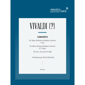 VIVALDI - Concerto in F major RV Anh. 152 (olim RV 458)