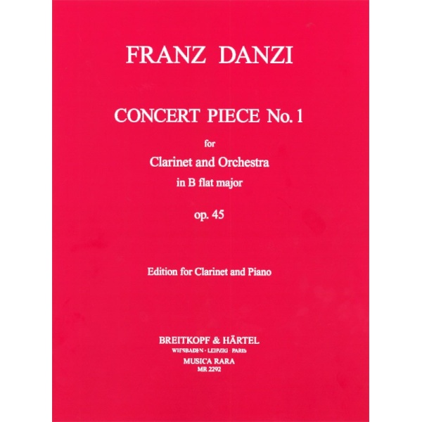 DANZI - Concert piece No. 1 in Bb major Op. 45