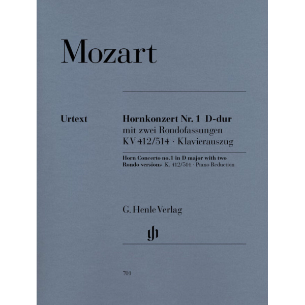 MOZART - Horn Concerto [No. 1] in D major K. 412/514 (386b)