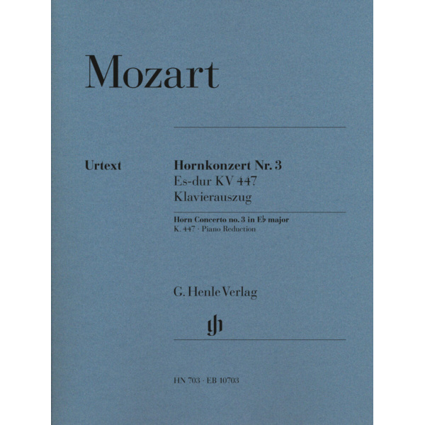 MOZART - Horn Concerto [No. 3] in E flat major K. 447