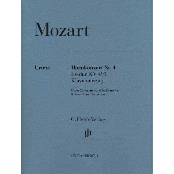 MOZART - Horn Concerto [No. 4] in E flat major K. 495