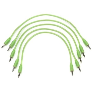 BLACK MARKET MODULAR PATCH CABLE 50 CM. 5-PACK GLOW IN THE DARK