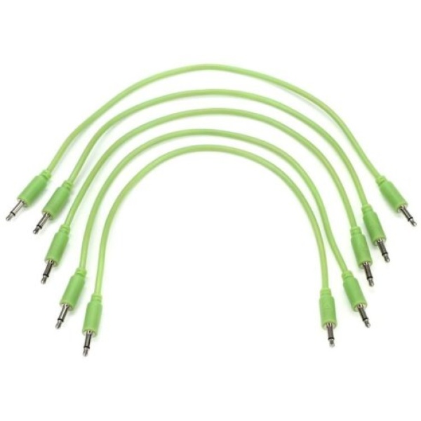 BLACK MARKET MODULAR PATCH CABLE 50 CM. 5-PACK GLOW IN THE DARK
