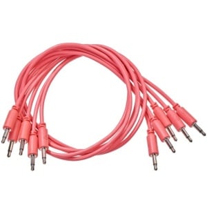 BLACK MARKET MODULAR PATCH CABLE 50 CM. 5-PACK PEACH