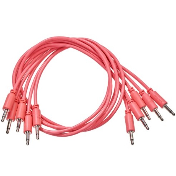 BLACK MARKET MODULAR PATCH CABLE 50 CM. 5-PACK PEACH