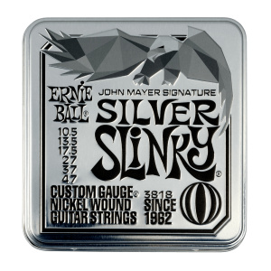 ERNIE BALL JOHN MAYER SILVER SLINKY NICKEL WOUND 3PACK 010.5/47 (3818)