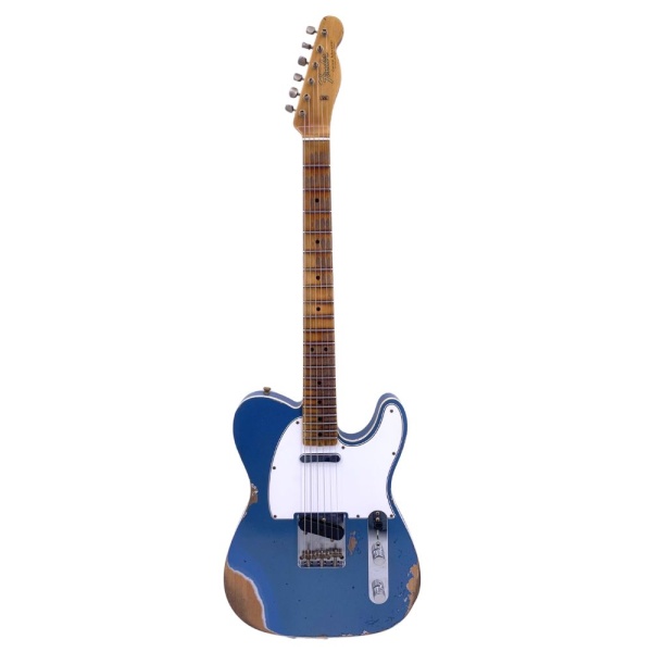 FENDER 1965 TELECASTER CUSTOM HEAVY RELIC MN AGED LAKE PLACID BLUE (CUSTOM SHOP)