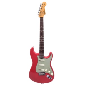 FENDER VINTAGE CUSTOM 1959 STRATOCASTER TIME CAPSULE FINISH RW FADED/AGED FIESTA RED (CUSTOM SHOP)