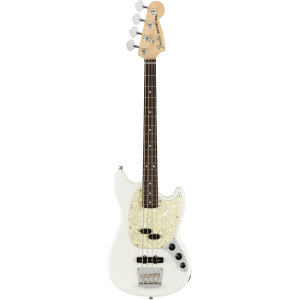 FENDER AMERICAN PERFORMER MUSTANG BASS RW ARCTIC WHITE