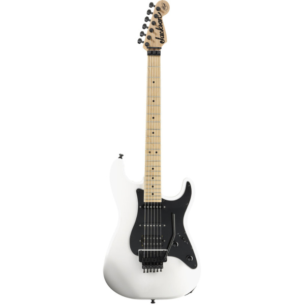 JACKSON X SERIES SIGNATURE ADRIAN SMITH SAN DIMAS SDXM MN SNOW WHITE (BLACK PICKGUARD)