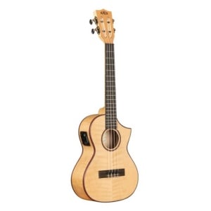 Kala KA-ASFM-T-CE - ''All Solid Flame Maple'' - ukulele tenore elettrificato - c/borsa