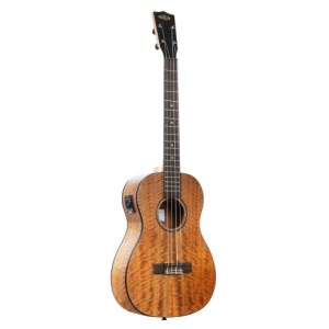 Kala KA-CM-BE - ''Curly Mango'' - ukulele baritono elettrificato - c/borsa
