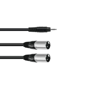 OMNITRONIC XLR M / MINI 3.5 1.5MT