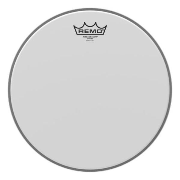 PELLE REMO AMBASSADOR 12" SABBIATA PER TOM BA-0112-00