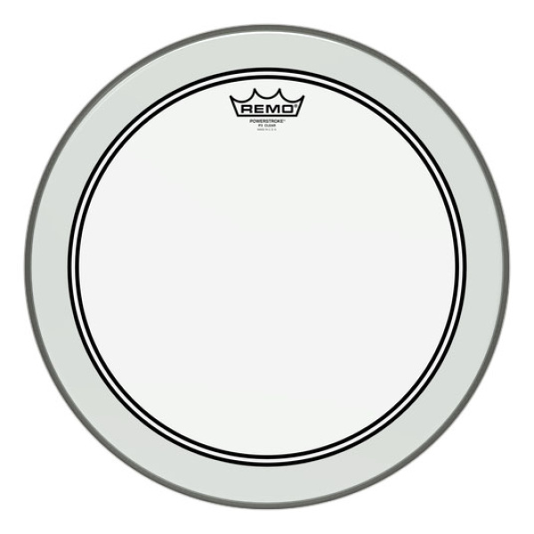 PELLE REMO POWERSTROKE 16" TRASPARENTE PER TIMPANO P3-0316-BP