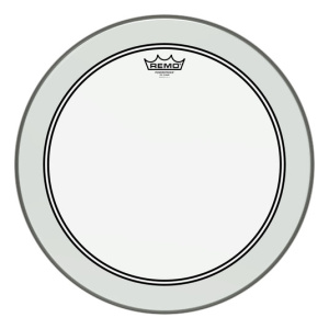 PELLE REMO POWERSTROKE 3 18" TRASPARENTE PER TIMPANO P3-0318-BP