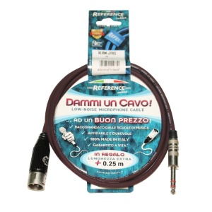 Reference DAMMIUNCAVO-XLRM/JTRS-5.25-R Cavo XLRM - Jack Stereo 5.25m Lilla Satinato