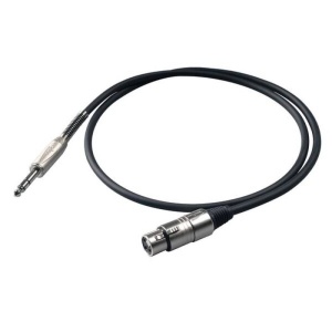 Proel BULK210LU2 Cavo XLRF - Jack Stereo