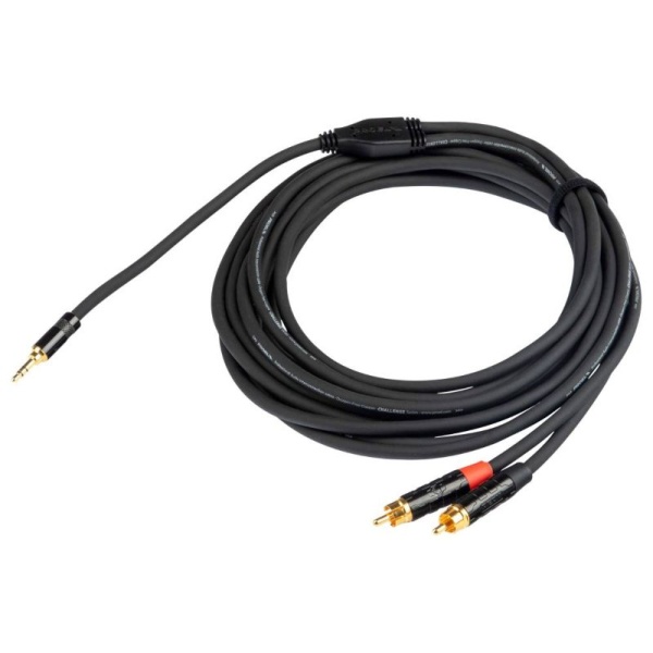 Proel CHLP215LU15XL Cavo Mini Jack - Doppio RCA