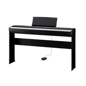 Kawai ES60B Home Bundle Pianoforte Digitale 88 Tasti Pesati Nero con Supporto in Legno Originale