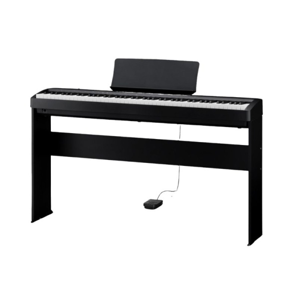 Kawai ES60B Home Bundle Pianoforte Digitale 88 Tasti Pesati Nero con Supporto in Legno Originale